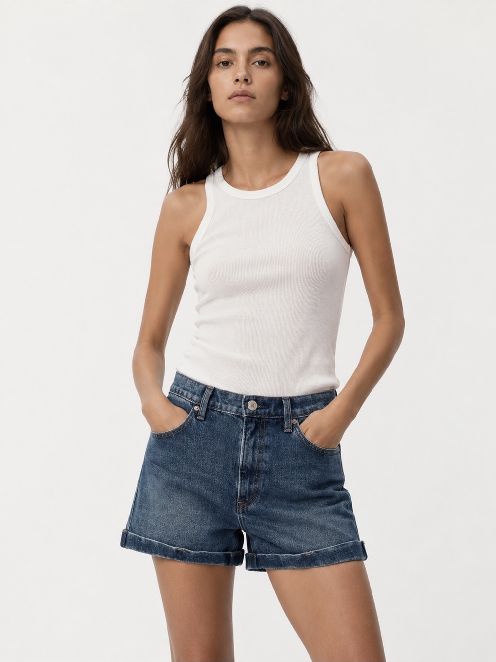 Gap Folded Hem Shorts